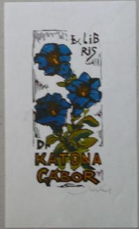 Moskál Tibor: Ex libris Dr. katona Gábor