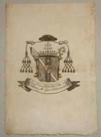 Ex Libris Ladisl. Com. a Kollonitz Epis. Colocensis