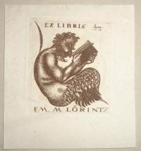 Gara Arnold: Ex libris Em. M. Lőrintz