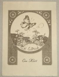 Ex libris Eve Klett