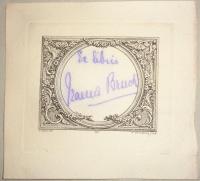 Eisen C. (rajzoló)-Launay N. De (metsző): Ex libris ? Bruck