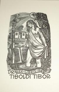 Drahos István: Ex libris Dr. Tiboldi István