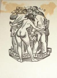 Drahos István: Ex libris Galambos ferenc