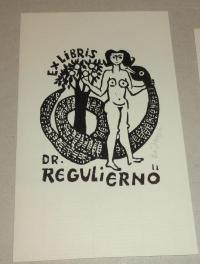 Diskay Lenke: Ex libris Dr. Reguli Ernő