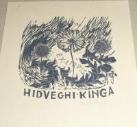 Diskay Lenke: Ex libris Hidvéghi Kinga