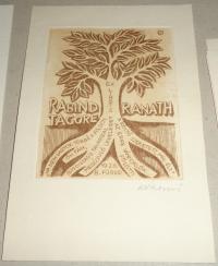 Kőhegyi Gyula: Ex libris Rabindranath Tagore