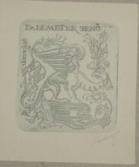 Karancsi Sándor: Ex libris Dr. Demeter Jenő
