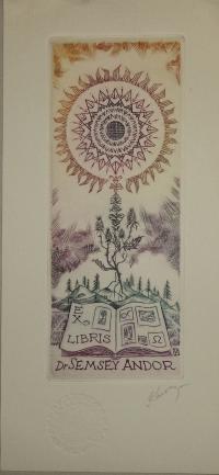 Karancsi Sándor: Ex libris Dr. Semsey Andor