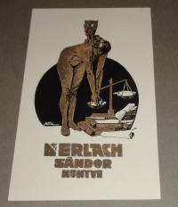 Kövér, Gyula (1883 - 1950): Dr. Erlach Sándor könyve