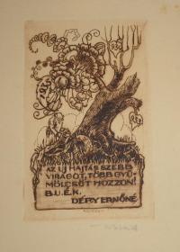 RÉVÉSZ Kornél: Az új hajtás szebb virágot, több gyümölcsöt hozzon. B.u.é.k. Déry Ernőné