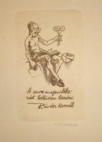 RÉVÉSZ Kornél: Szives megemlékezését hálásan köszöni Révész Kornél