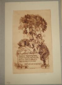 RÉVÉSZ Kornél: Nagy örömmel ügvözölném, ha bús odumban megtisztelne. Révész Kornél