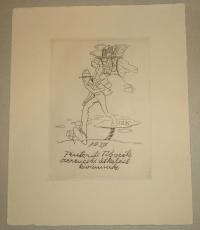 RÉVÉSZ Kornél: Pinterits Tiborék szerencsés átkelést kívánnak. 1936-1937