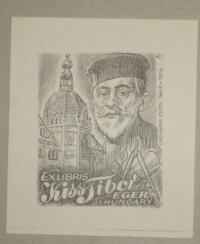 Kertes-Kollmann Jenő: Ex libris Kiss Tibor. Eger
