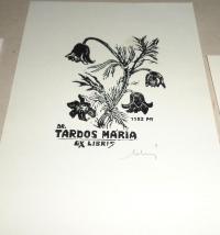 Moskál, Tibor (1930 - 2014): Ex libris Dr. tardos Mária