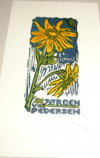 Moskál, Tibor (1930 - 2014): Ex libris Jorgen Vils Pedersen
