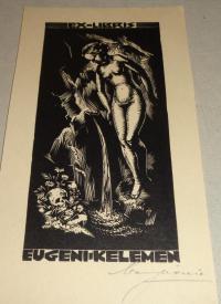 Menyhárt József (1901-1976): Ex libris Eugeni Kelemen