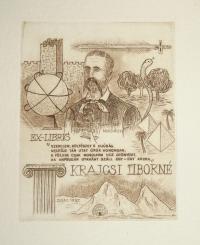 Dániel Viktor (1926 - 2001): Ex libris Krajcsi Tiborné