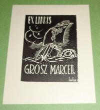 Bartos László (1902-1943): Ex libris Grosz Marcell